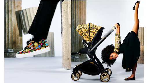 Baby best sale versace stroller